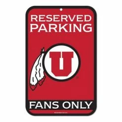 College Wall Decor & Signs Wincraft Utah Utes 11"x17" Plastic Sign