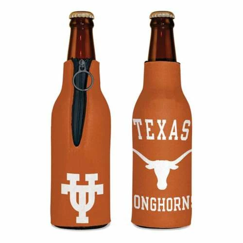 College Can Coolers Wincraft Texas Longhorns Zippered Bottle Cooler 3 College Can Coolers Wincraft Texas Longhorns Zippered Bottle Cooler