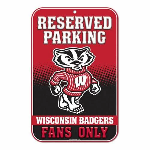 College Wall Decor & Signs Wincraft Wisconsin Badgers 11X17 Plastic Sign 3 College Wall Decor & Signs Wincraft Wisconsin Badgers 11X17 Plastic Sign
