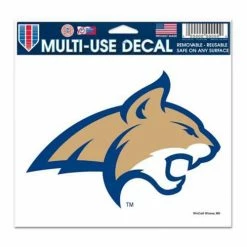 College Stickers & Decals Wincraft Montana State Bobcats Ultra 5"x6" Decal