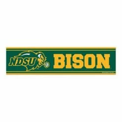 College Stickers & Decals Wincraft North Dakota State Bison 3x12 Bumper Sticker