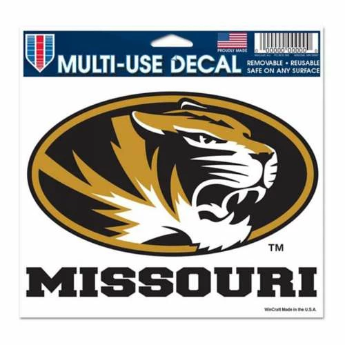 College Stickers & Decals Wincraft Missouri Tigers Ultra 5"x6" Decal 3 College Stickers & Decals Wincraft Missouri Tigers Ultra 5"x6" Decal