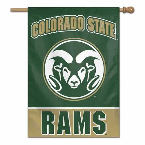 College Flags & Pennants Wincraft Colorado State Rams 28"x40" Vertical Flag 3 College Flags & Pennants Wincraft Colorado State Rams 28"x40" Vertical Flag