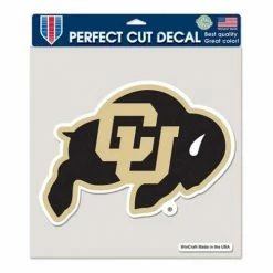 College Stickers & Decals Wincraft Colorado Buffaloes 8"x8" Perfect Cut Decal