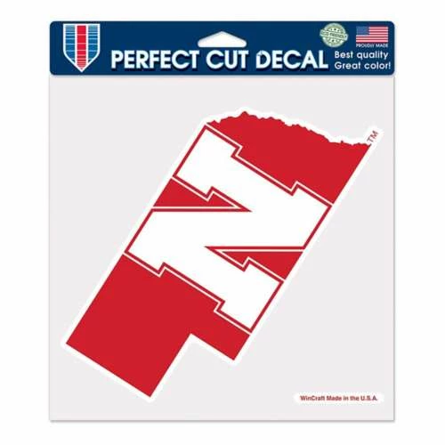 College Stickers & Decals Wincraft Nebraska Cornhuskers 8"x8" Perfect Cut Decal 3 College Stickers & Decals Wincraft Nebraska Cornhuskers 8"x8" Perfect Cut Decal