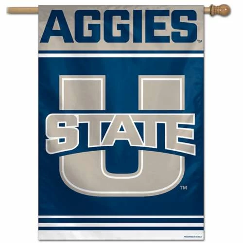 College Flags & Pennants Wincraft Utah State Aggies 28"x40" Vertical Flag 3 College Flags & Pennants Wincraft Utah State Aggies 28"x40" Vertical Flag