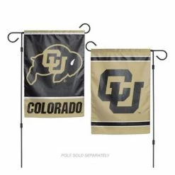 College Flags & Pennants Wincraft Colorado Buffaloes 12" X 18" Garden Flag