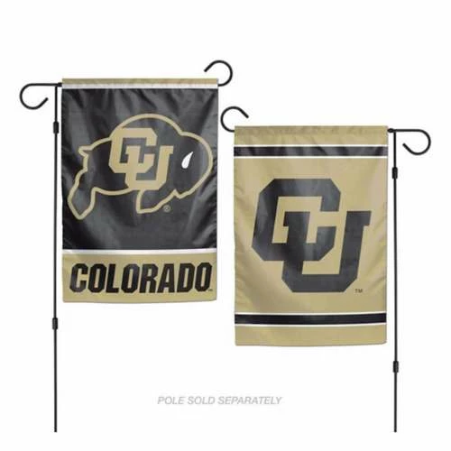 College Flags & Pennants Wincraft Colorado Buffaloes 12" X 18" Garden Flag 3 College Flags & Pennants Wincraft Colorado Buffaloes 12" X 18" Garden Flag