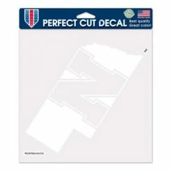College Stickers & Decals Wincraft Nebraska Cornhuskers 8X8 Perfect Cut Decal