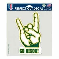 College Stickers & Decals Wincraft North Dakota State Bison 8"x8" Decal