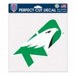 College Stickers & Decals Wincraft North Dakota Fighting Hawks 8"x8" Perfect Cut Decal