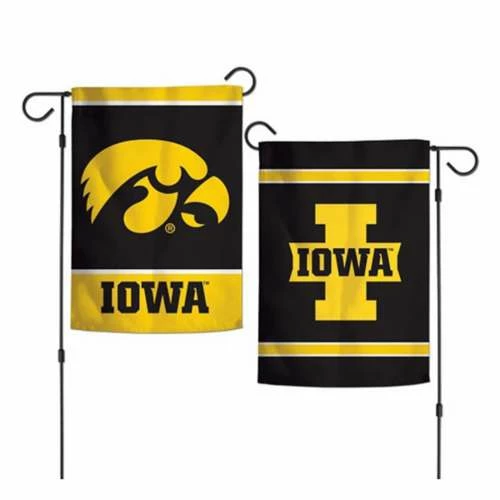College Flags & Pennants Wincraft Iowa Hawkeyes 12"x18" Garden Flag 3 College Flags & Pennants Wincraft Iowa Hawkeyes 12"x18" Garden Flag