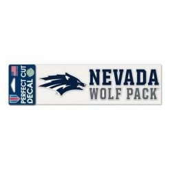 College Stickers & Decals Wincraft Nevada Wolf Pack 3X10 Perfect Cut Decal