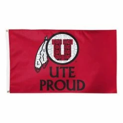 College Flags & Pennants Wincraft Utah Utes Proud 3'x5' Flag