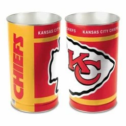 NFL Home Accents Wincraft Kansas City Chiefs Trash Can