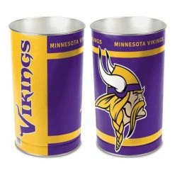 NFL Home Accents Wincraft Minnesota Vikings Trash Can