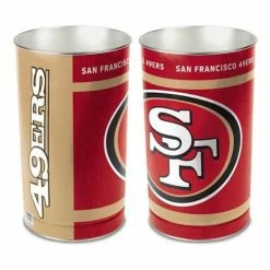 NFL Home Accents Wincraft San Francisco 49ers Trash Can