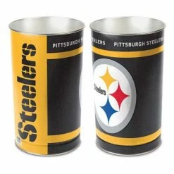 NFL Home Accents Wincraft Pittsburgh Steelers Trash Can