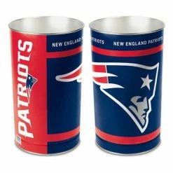 NFL Home Accents Wincraft New England Patriots Tapered Wastebasket