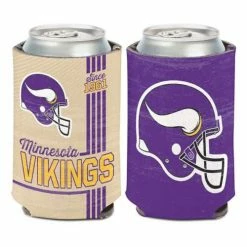 NFL Can Coolers Wincraft Minnesota Vikings Retro Can Cooler