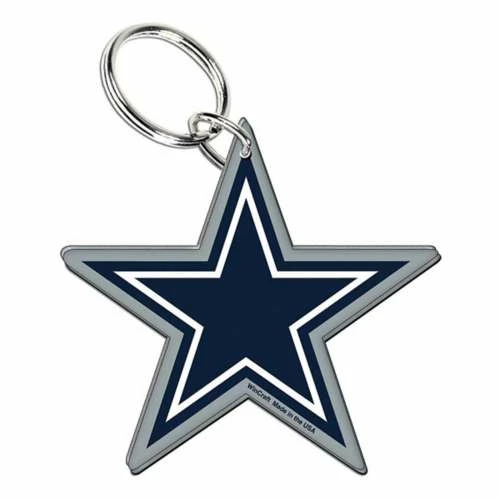 NFL Keychains & Lanyards Wincraft Dallas Cowboys Premium Keyring 3 NFL Keychains & Lanyards Wincraft Dallas Cowboys Premium Keyring