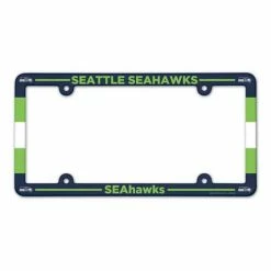 NFL License Plates & Frames Wincraft Seattle Seahawks Plastic License Plate Frame