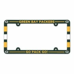 NFL License Plates & Frames Wincraft Green Bay Packers Plastic License Plate Frame