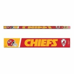 NFL Home Accents Wincraft Kansas City Chiefs 6 Pack Pencils
