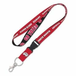 College Keychains & Lanyards Wincraft South Dakota Coyotes Lanyard