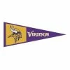 NFL Home Accents Wincraft Minnesota Vikings 13x32 Wool Logo Pennant Banner -Wincraft Sales Store unnamed file 705