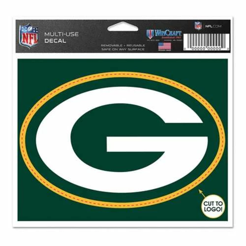 NFL Stickers & Decals Wincraft Green Bay Packers 5X6 Multi Use Decal 3 NFL Stickers & Decals Wincraft Green Bay Packers 5X6 Multi Use Decal