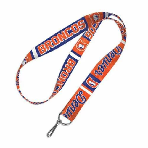NFL Keychains & Lanyards Wincraft Denver Broncos Retro Lanyard 3 NFL Keychains & Lanyards Wincraft Denver Broncos Retro Lanyard