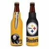 NFL Can Coolers Wincraft Pittsburgh Steelers Zippered Bottle Cooler -Wincraft Sales Store unnamed file 733