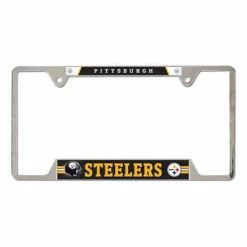 NFL License Plates & Frames Wincraft Pittsburgh Steelers Metal License Plate Frame