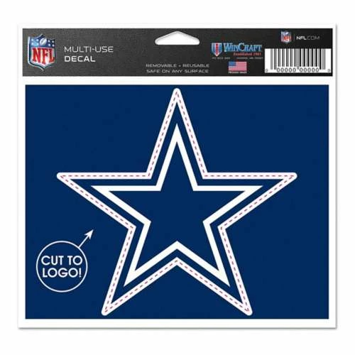 NFL Stickers & Decals Wincraft Dallas Cowboys 5X6 Multi Use Decal 3 NFL Stickers & Decals Wincraft Dallas Cowboys 5X6 Multi Use Decal