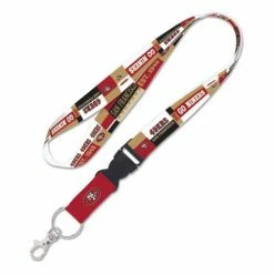 NFL Keychains & Lanyards Wincraft San Francisco 49ers Team Colorblock Lanyard