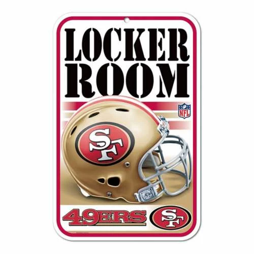 NFL Wall Decor & Signs Wincraft San Francisco 49ers 11X17 Plastic Sign 3 NFL Wall Decor & Signs Wincraft San Francisco 49ers 11X17 Plastic Sign