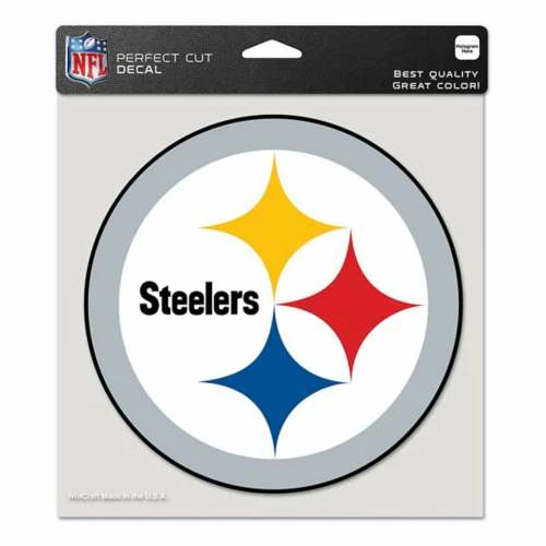 NFL Stickers & Decals Wincraft Pittsburgh Steelers 8"x8" Perfect Cut Decal 3 NFL Stickers & Decals Wincraft Pittsburgh Steelers 8"x8" Perfect Cut Decal