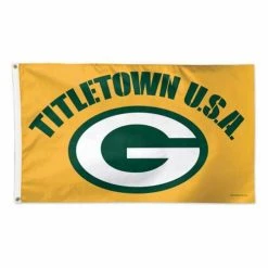 NFL Flags & Pennants Wincraft Green Bay Packers Title Town 3X5 Flag