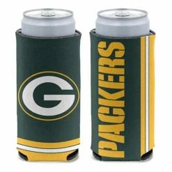 NFL Can Coolers Wincraft Green Bay Packers Slim Can Cooler