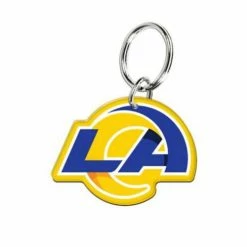 NFL Keychains & Lanyards Wincraft Los Angeles Rams Premium Acrylic Key Ring