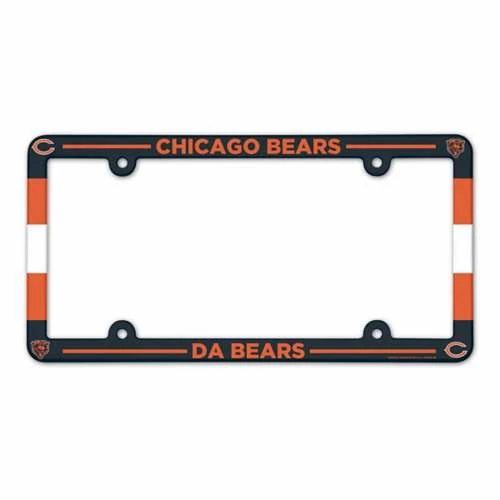 NFL License Plates & Frames Wincraft Chicago Bears Plastic License Plate Frame 3 NFL License Plates & Frames Wincraft Chicago Bears Plastic License Plate Frame