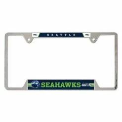 NFL License Plates & Frames Wincraft Seattle Seahawks Metal License Plate Frame