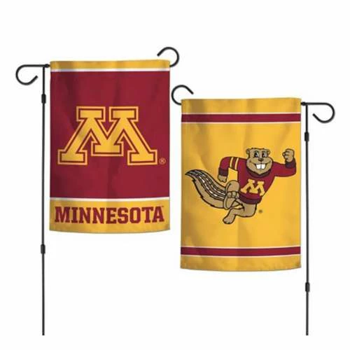 College Flags & Pennants Wincraft Minnesota Golden Gophers 12"x18" Garden Flag 3 College Flags & Pennants Wincraft Minnesota Golden Gophers 12"x18" Garden Flag