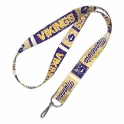 NFL Keychains & Lanyards Wincraft Minnesota Vikings Retro Retro Lanyard