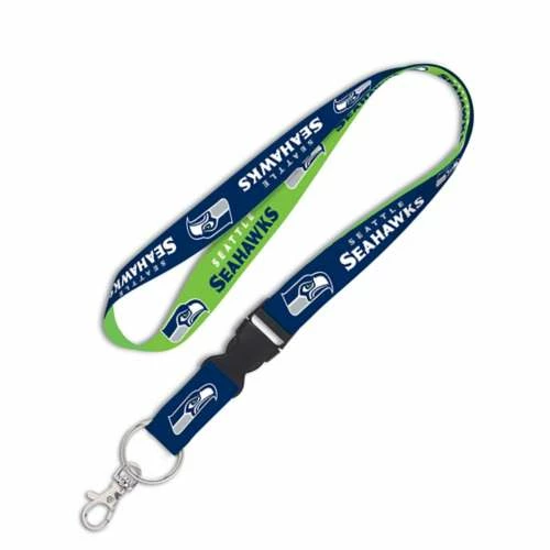 NFL Keychains & Lanyards Wincraft Seattle Seahawks Lanyard 3 NFL Keychains & Lanyards Wincraft Seattle Seahawks Lanyard
