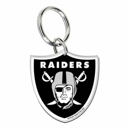 NFL Keychains & Lanyards Wincraft Las Vegas Raiders Premium Keyring 3 NFL Keychains & Lanyards Wincraft Las Vegas Raiders Premium Keyring