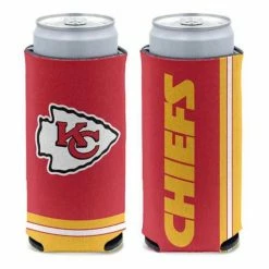 NFL Can Coolers Wincraft Kansas City Chiefs Slim Can Cooler