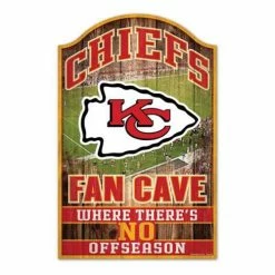 NFL Wall Decor & Signs Wincraft Kansas City Chiefs 11X17 Wood Sign