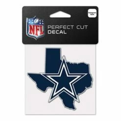 NFL Stickers & Decals Wincraft Dallas Cowboys 4X4 Perfect Cut Decal